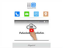 Tablet Screenshot of iie-systems.com